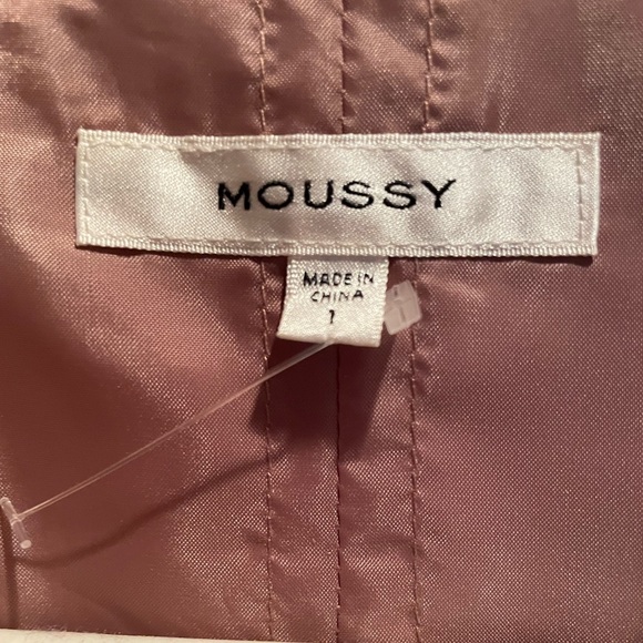 Moussy Sz1 (szS) Swing A-line Duster Trench Coat - Picture 2 of 8